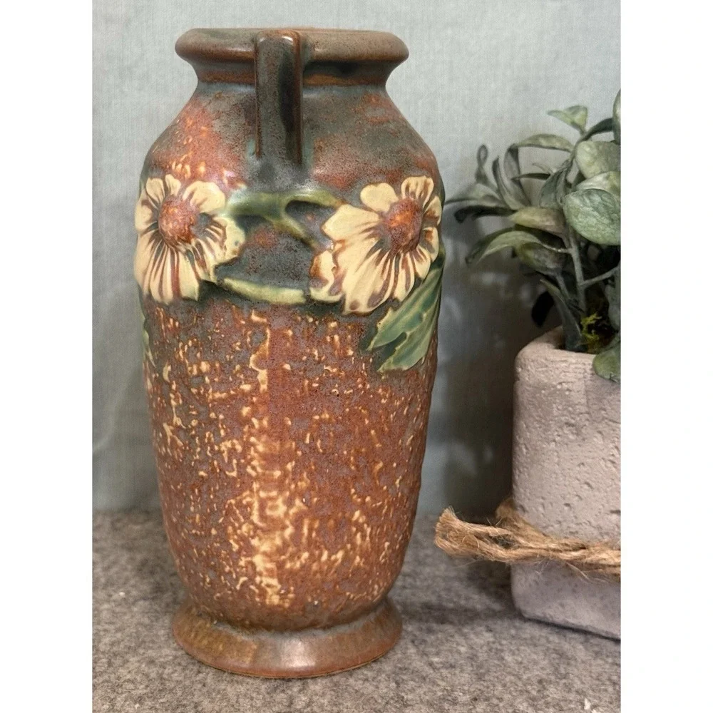 Roseville Dahlrose 363-6 Vase‎ 6